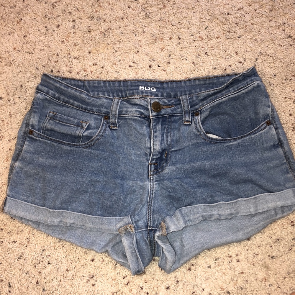 BDG denim shorts